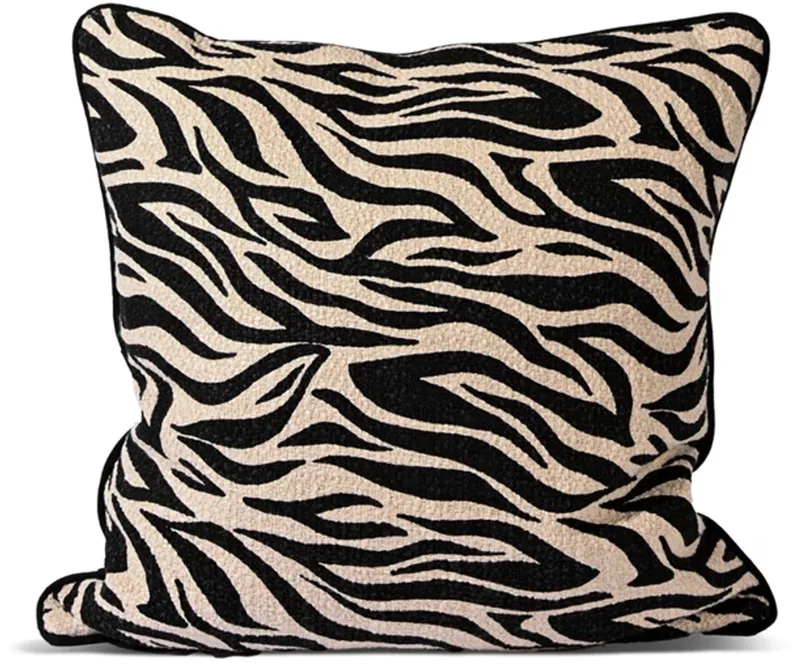 Anima kussen 50x50cm zebra von Byon in Bruin – Produktfoto