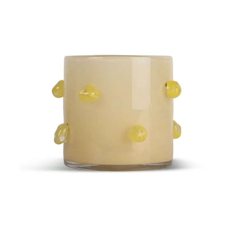 Arlo Laterne M Ø15 cm Beige-gelb by Byon – product photo