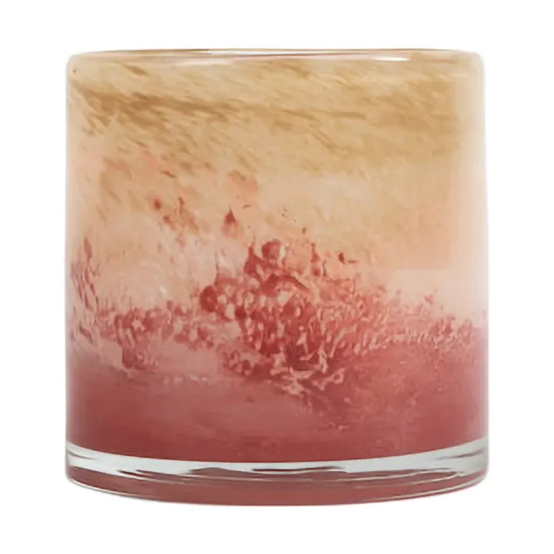 Calore Kerzenhalter XS Ø 10 cm Rosa-beige-bordeaux by Byon – product photo