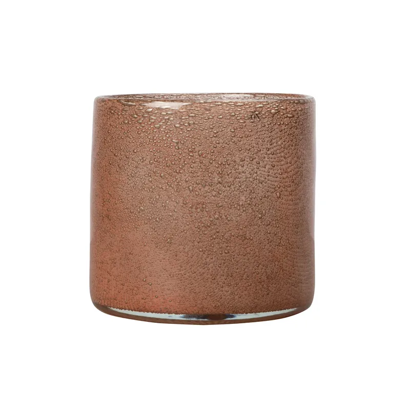 Calore Windlicht-Vase M Ø15cm Rusty red by Byon – product photo