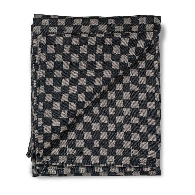 Checki Tischtuch 150 x 250cm Schwarz by Byon – product photo