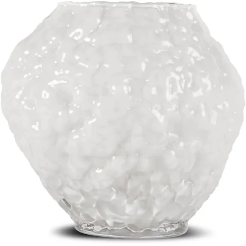 Corallo vaas 19x17cm H17.5cm off white de Byon en Wit – photo du produit