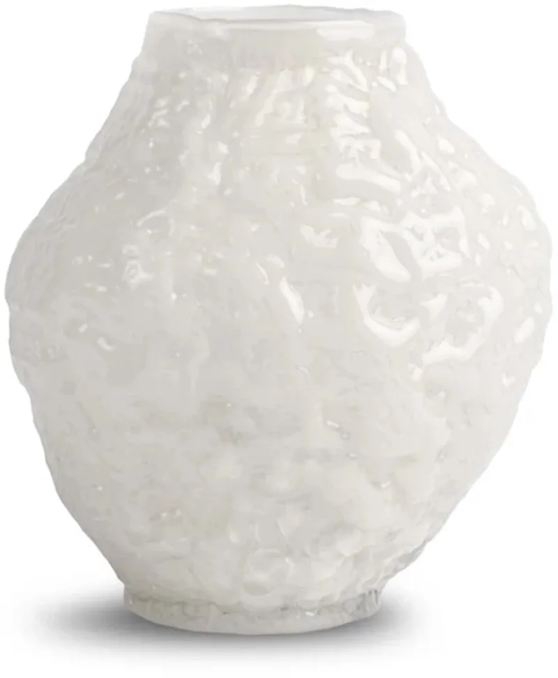 Corallo vaas 26x28cm H27cm off white de Byon en Wit – photo du produit