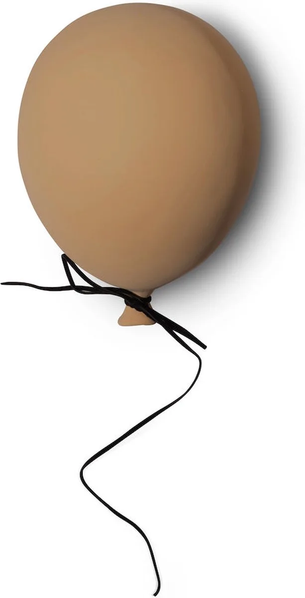 decoratie ballon L Dijon van Byon in Bruin – productfoto
