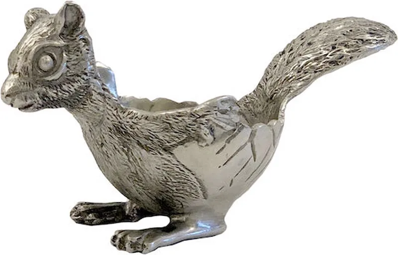 Eierdop Eekhoorn Silver by Byon in Zilver – product photo
