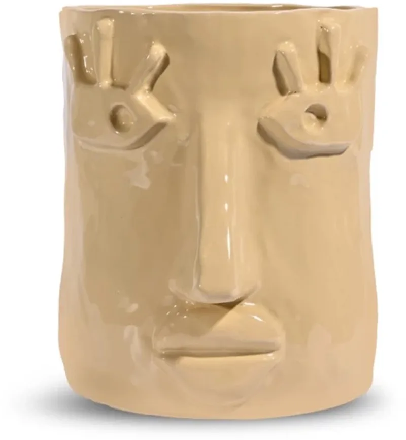 Emma Widell Facy bloempot D24cm de Byon en Beige – photo du produit