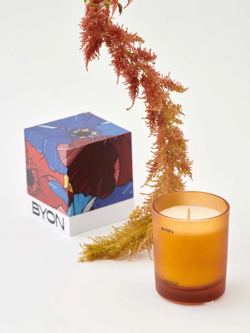 Ignite geurkaars 30 uur by Byon in Wit – product photo