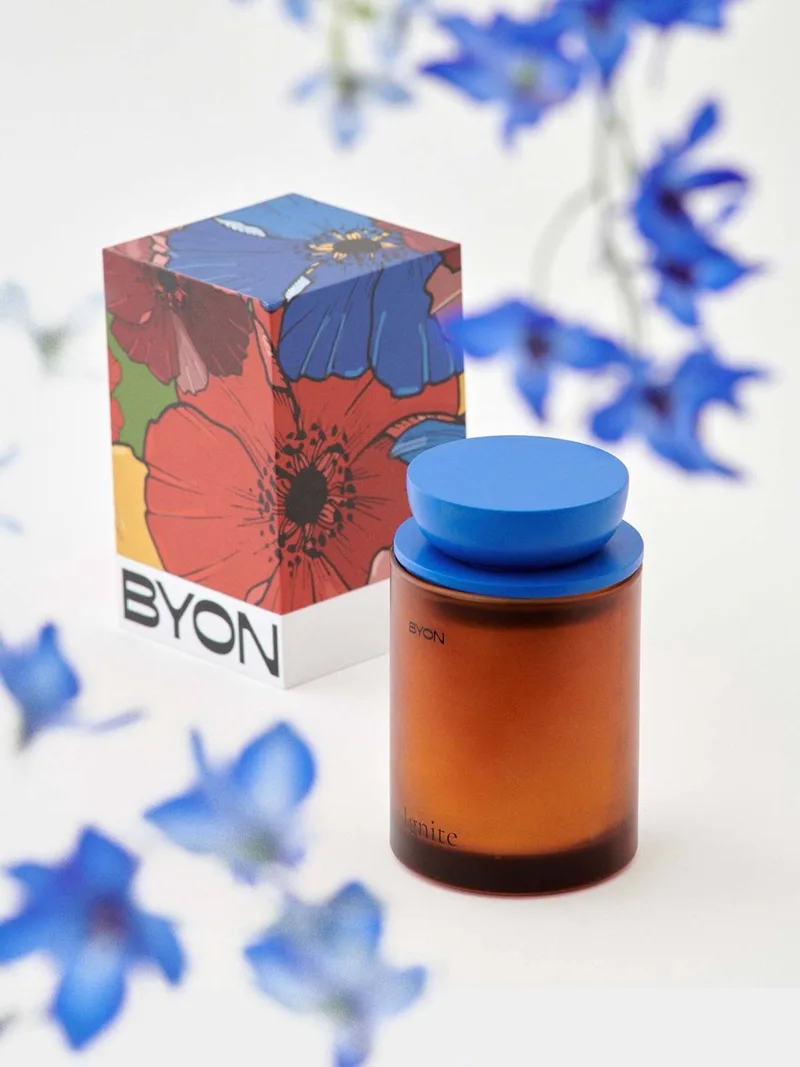 Ignite geurkaars 55 uur by Byon in Wit – product photo