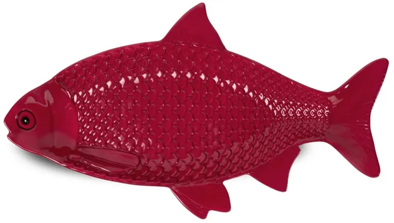 Kai visschaal 36x21cm by Byon in Bordeaux – product photo