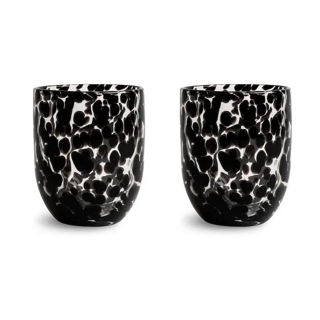 Messy Glas 30 cl 2er-Pack Schwarz by Byon – product photo