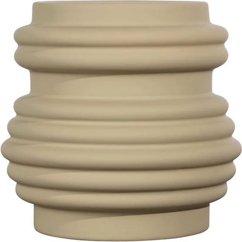 Mila Vaas - Small van Byon in Beige – productfoto