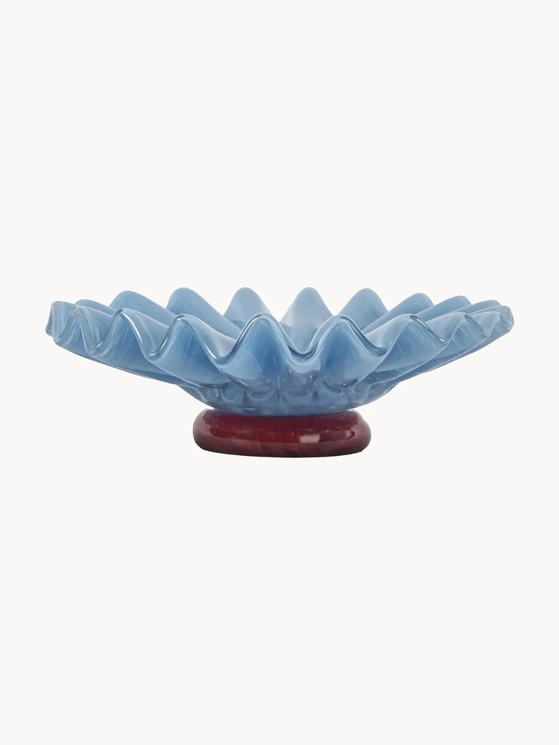 Mondgeblazen decoratieve schaal Lori, Ø 18 cm van Byon – productfoto