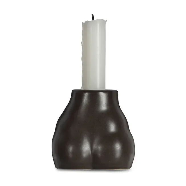 Nature Kerzenhalter 9,5cm Brown by Byon – product photo