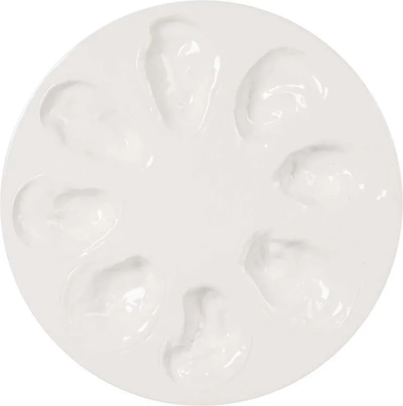 Oester Serveerplaat by Byon in Wit – product photo