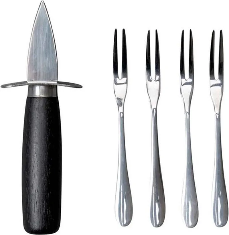 Oesterset Ostrica de Byon en Zwart,Zilver – photo du produit