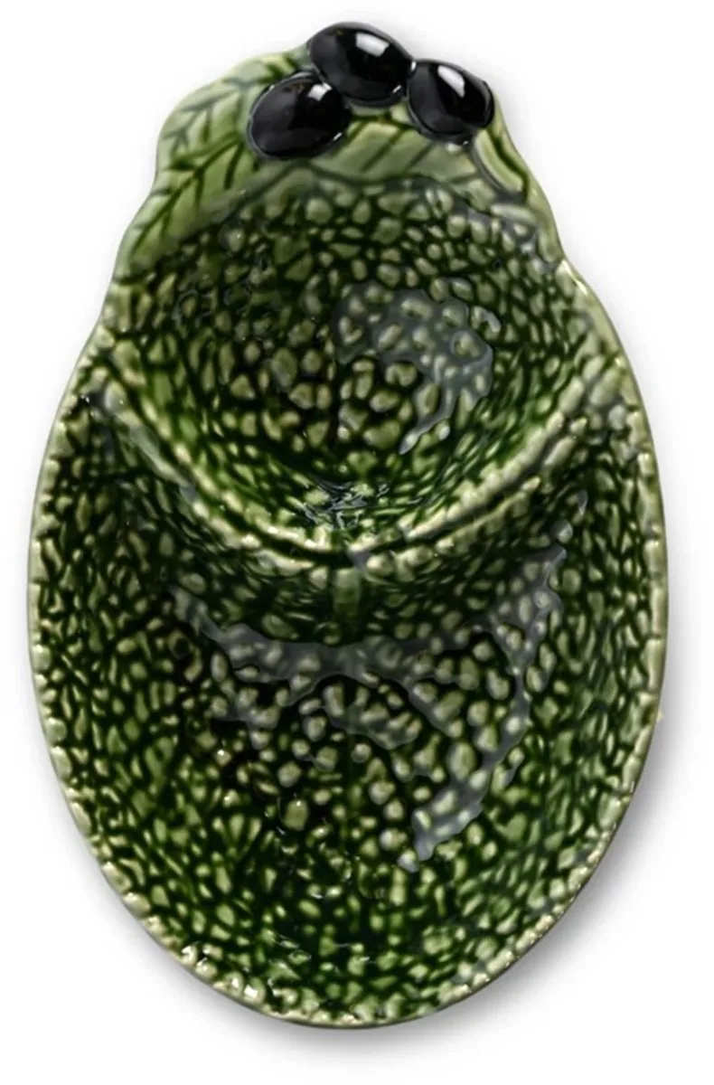 Olive olijfschaal 22x14x5cm de Byon en Groen – photo du produit