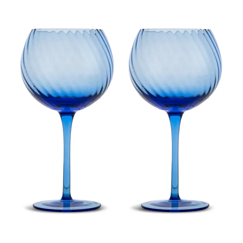 Opacity Weinglas 47 cl 2er-Pack Blau by Byon – product photo