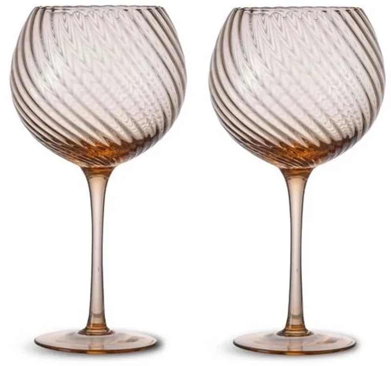 Opacity wijnglas set van 2 47cl peach de Byon en Perzik – photo du produit