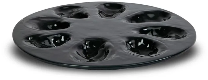 Oyster oesterbord D27cm van Byon in Grijs – productfoto