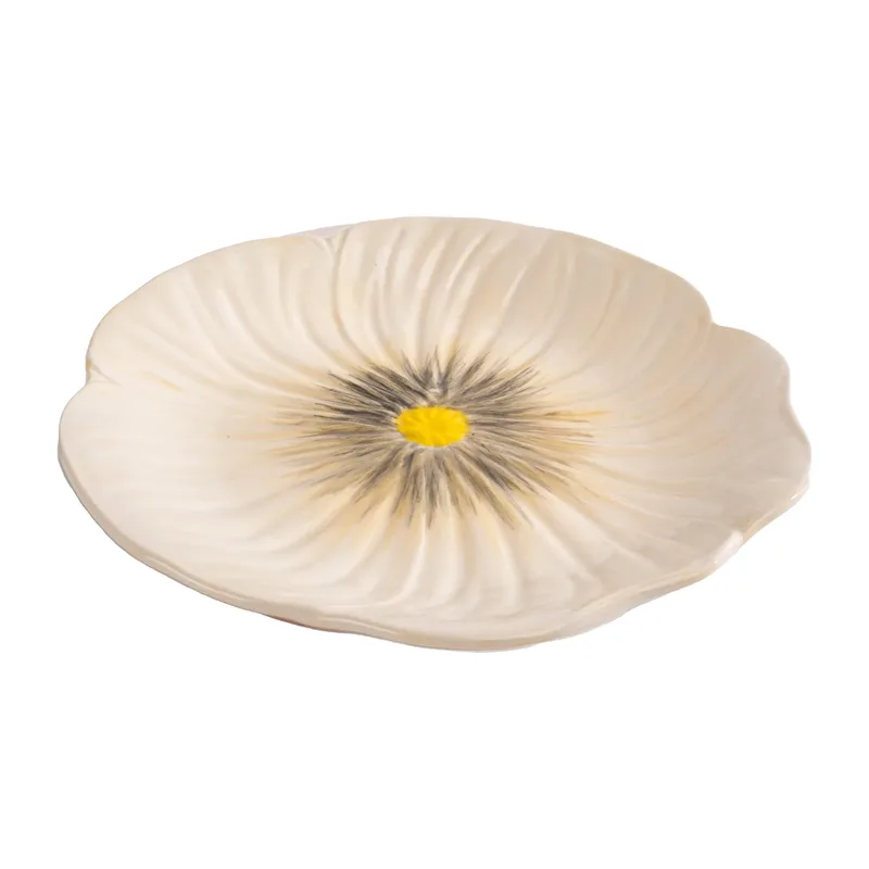 Poppy kleiner Teller 20,5 x 21cm Beige by Byon – product photo