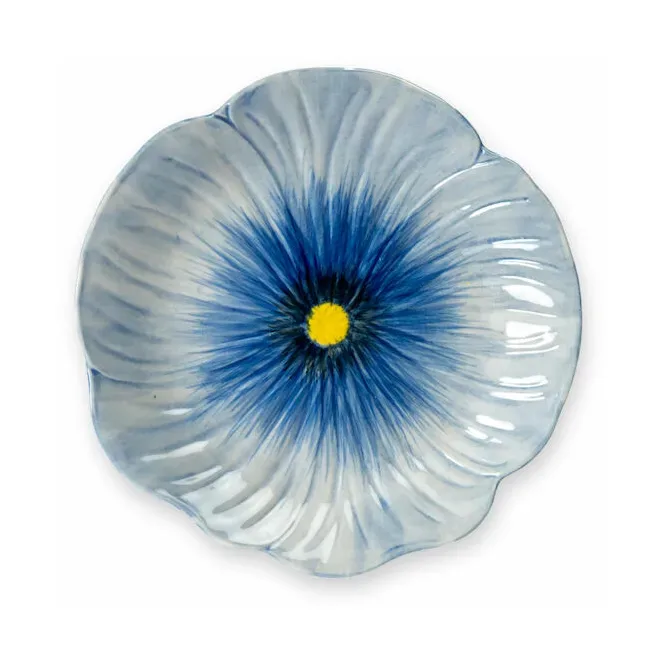 Poppy kleiner Teller 20,5 x 21cm Blau by Byon – product photo