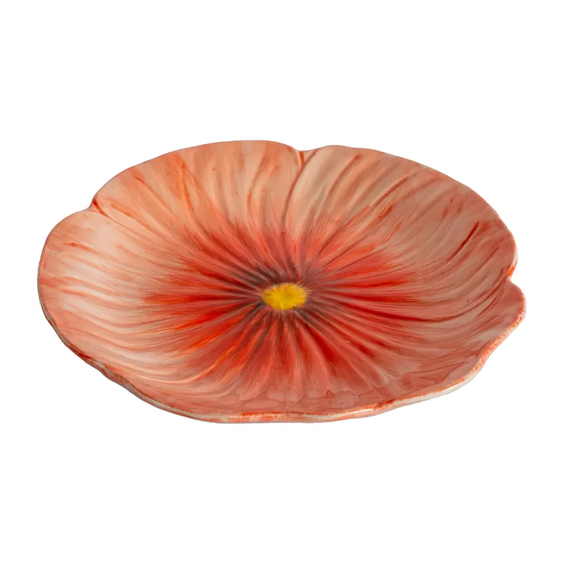 Poppy kleiner Teller 20,5 x 21cm Rot de Byon – photo du produit