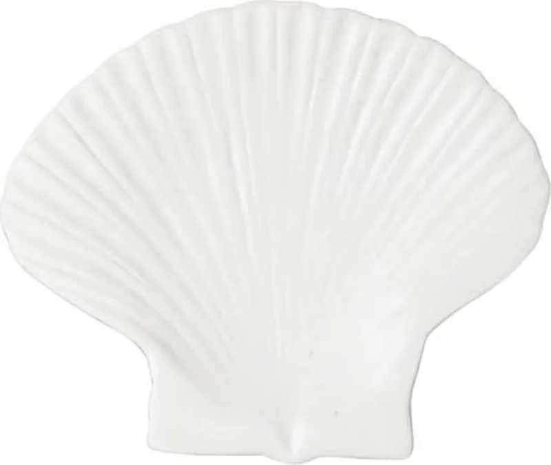 Schelp Bord Small, Porselein de Byon en Wit – photo du produit