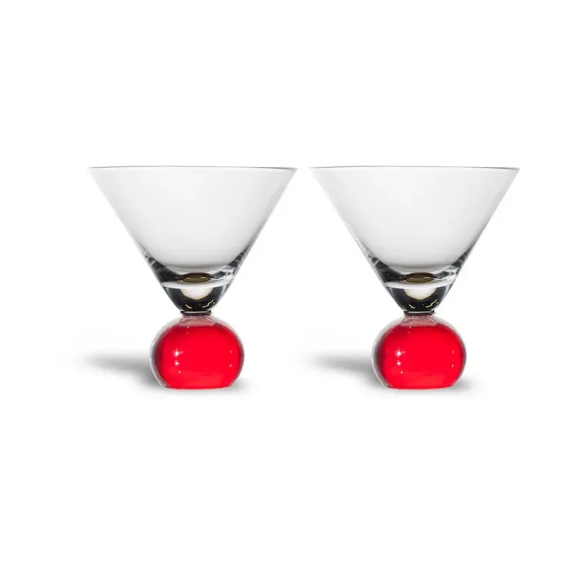 Spice Glas 24 cl 2er Pack Rot -klar by Byon – product photo