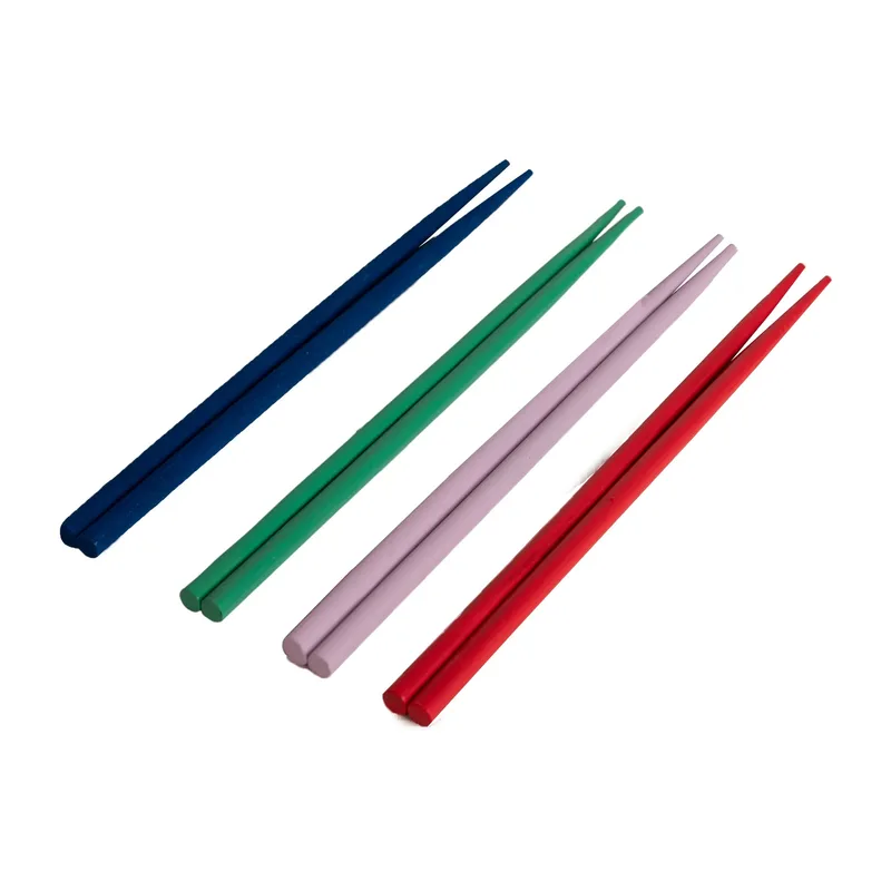 Yaki Essstäbchen 4er-Pack Blau-Grün-Lila-Rot by Byon – product photo
