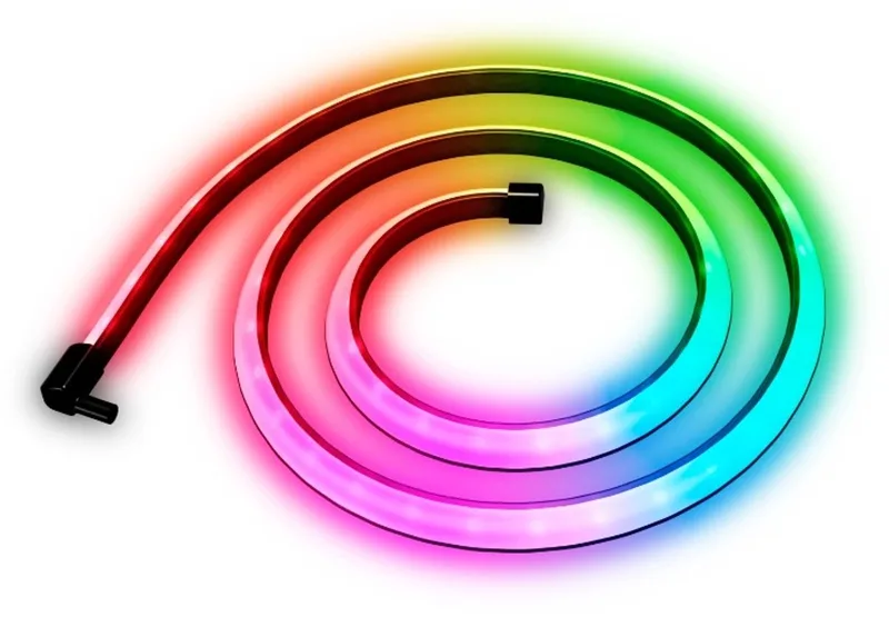 Gaming LED Strip voor Monitor - Razer Chroma Compatibel - Smart Home - RGBIC Synchronisatie voor PC - 110cm by Calex in White – product photo