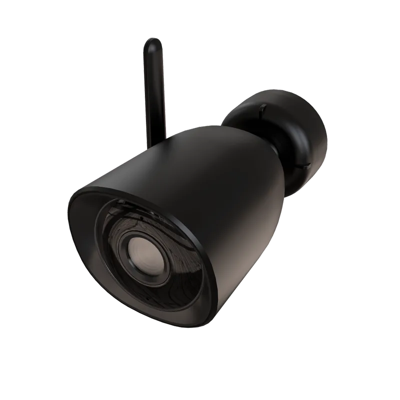 smart buitencamera | 4MP 2K resolutie | zwart | IP65 waterdicht | nachtzicht | tweeweg audio by Calex – product photo 1 of 3