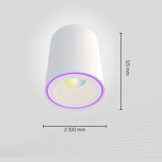 Smart Halo Spot LED takspotlight, vit från Calex i Vit – produktbild 1 av 3