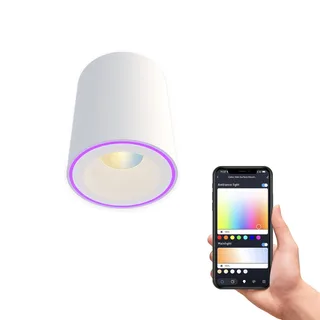 Smart Halo Spot LED takspotlight, vit från Calex i Vit – produktbild 2 av 3