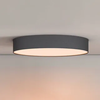 Smart LED plafondlamp Fabric, Ø 30 cm, RGBW, dimbaar by Calex in Black, White – product photo 4 of 4
