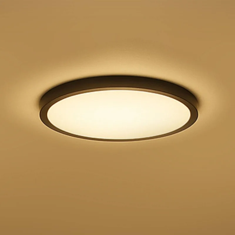 Smart LED plafondlamp HALO Ø 30 cm IP54 RGB CCT by Calex in Black – product photo