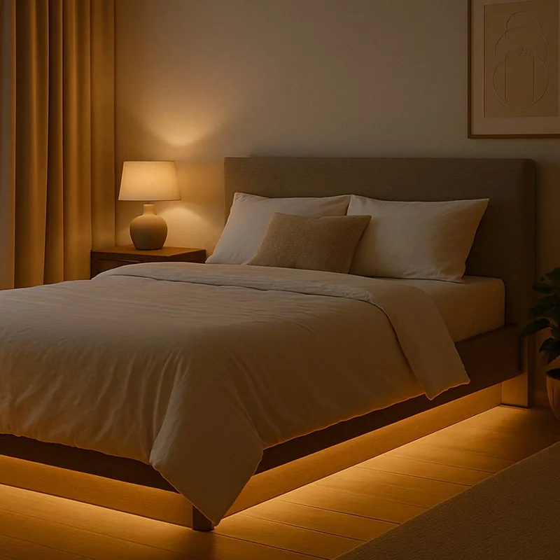 Smart LED strip, lengte 20 m, RGB, CCT-afstandsbediening de Calex en Blanc – photo du produit