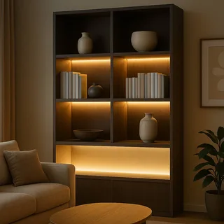 Smart LED strip, lengte 20 m, RGB, CCT-afstandsbediening fra Calex i Hvid – produktbillede 2 af 5