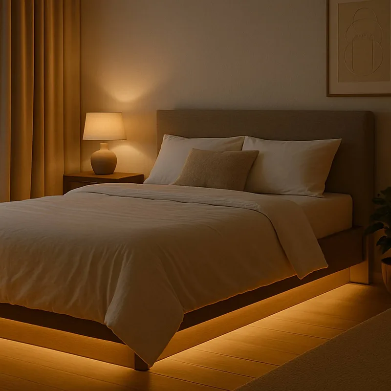 Smart LED strip, lengte 30 m, RGB, CCT-afstandsbediening de Calex en Blanc – photo du produit
