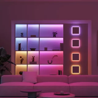 Smart LED Strip Striplight, lengte 10 m, CCT, RGB, WLAN van Calex in Wit – productfoto 2 van 2