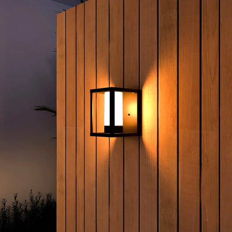 Smart Outdoor Lantern Wandleuchte, CCT, RGB de Calex en Noir – photo du produit 3 sur 4
