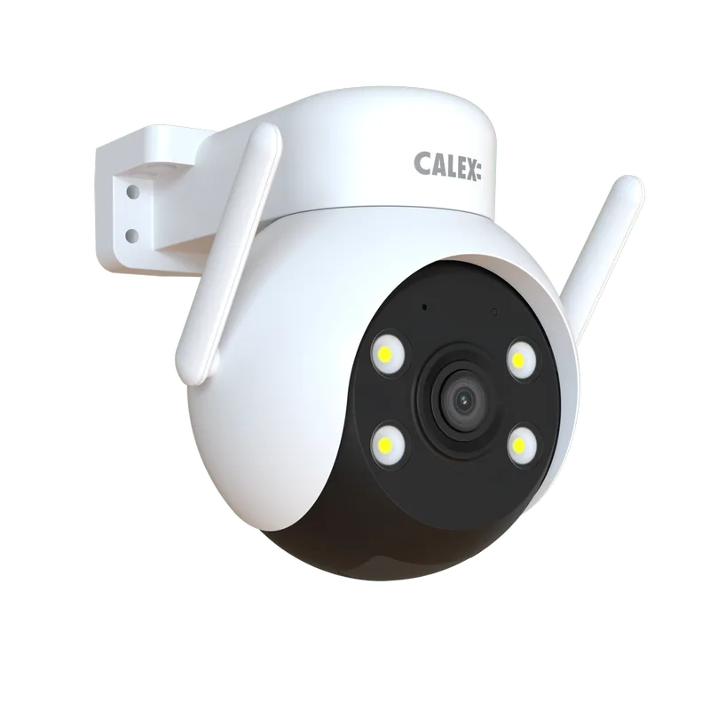 smart outdoor PTZ camera | 3MP 2K resolutie | draadloos wifi beveiliging | IP65 waterdicht från Calex – produktbild