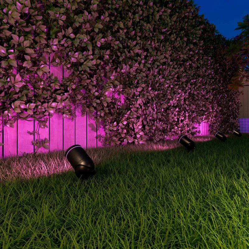 Smart Outdoor Tuinspot, CCT, RGB de Calex en Noir – photo du produit 2 sur 3