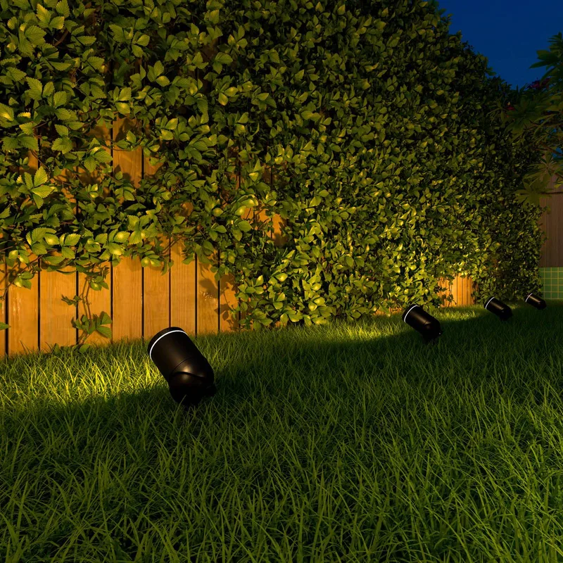 Smart Outdoor Tuinspot, CCT, RGB de Calex en Noir – photo du produit 3 sur 3