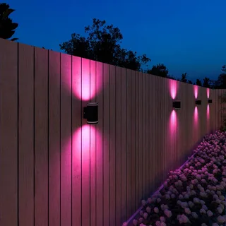 Smart Outdoor Up-/Downlight, CCT, RGB de Calex en Noir – photo du produit 3 sur 3