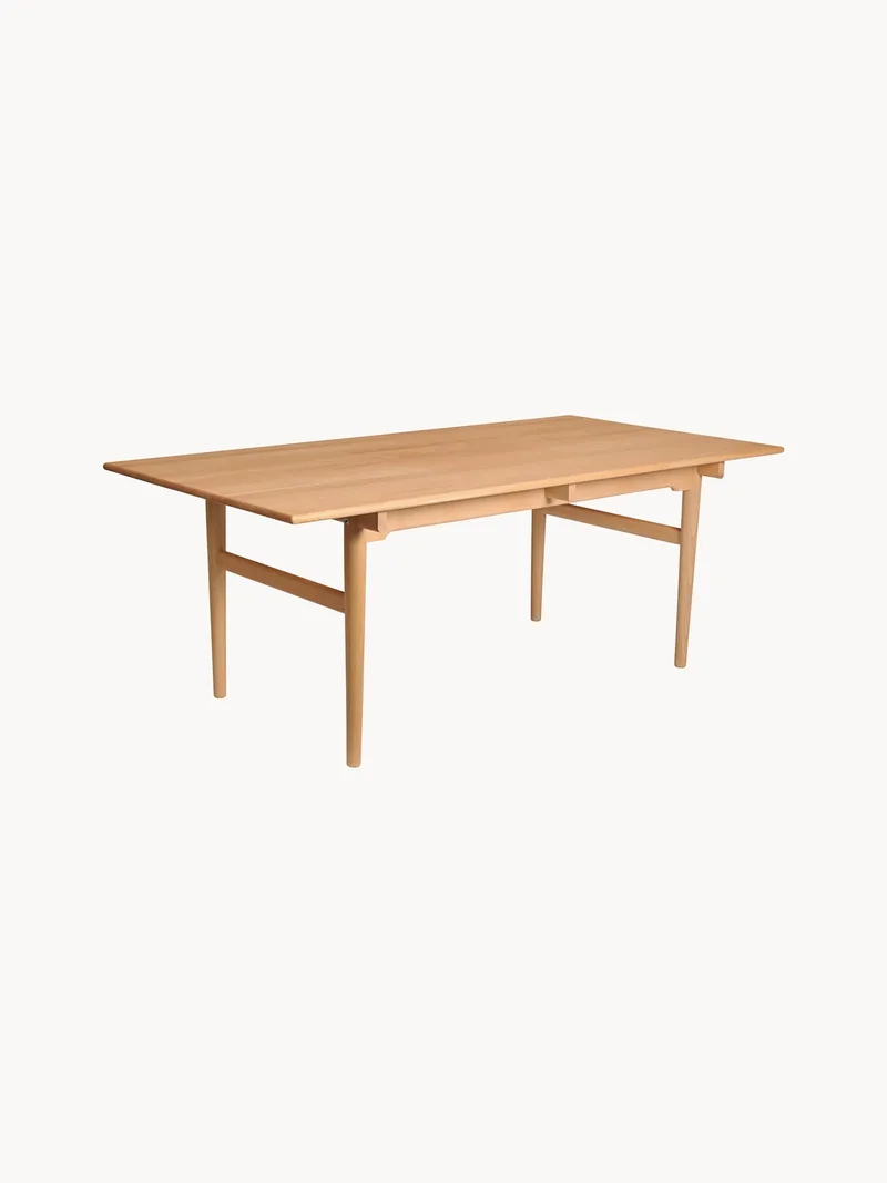 Eettafel CH327 van beukenhout, in verschillende formaten de Carl Hansen & Søn – photo du produit