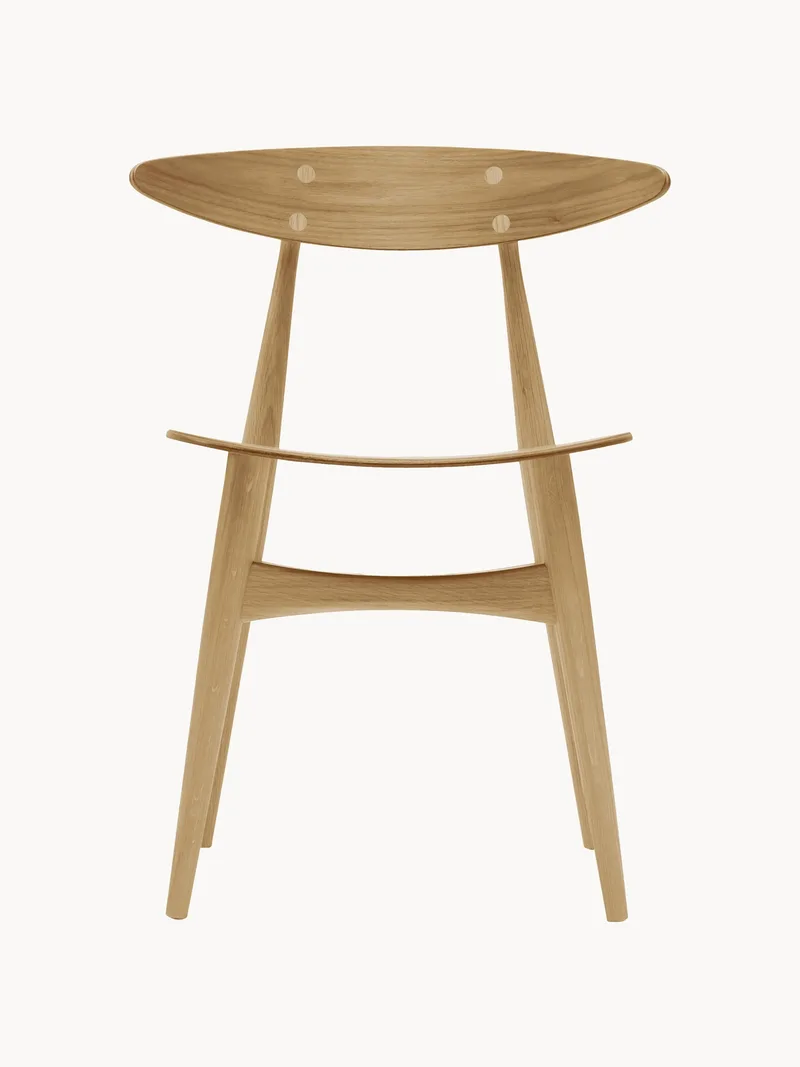 Eikenhouten eetstoel CH33T de Carl Hansen & Søn – photo du produit