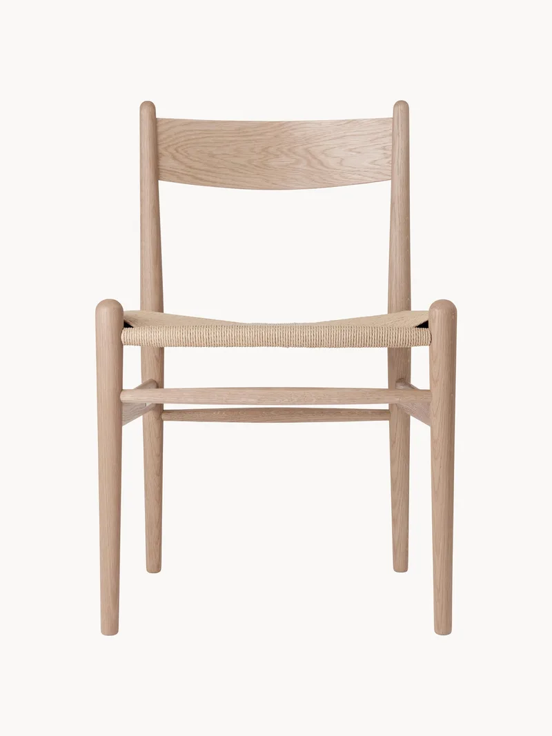 Holzstuhl CH36 mit handgeflochtener Sitzfläche von Carl Hansen & Søn – Produktfoto