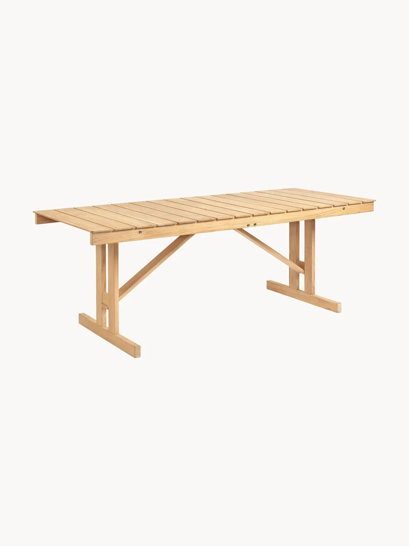 Klappbarer Gartentisch BM1771 aus Teakholz, 195 x 78 cm von Carl Hansen & Søn – Produktfoto