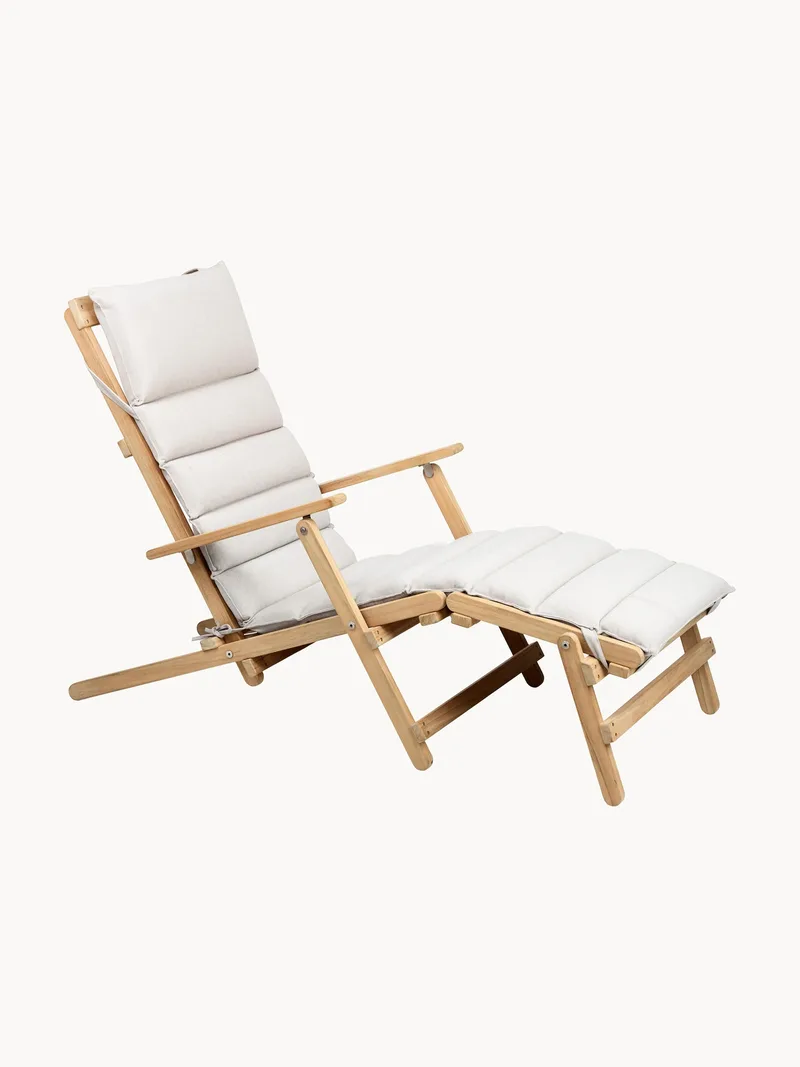 Inklapbare ligstoel BM5565 van teakhout by Carl Hansen & Søn – product photo