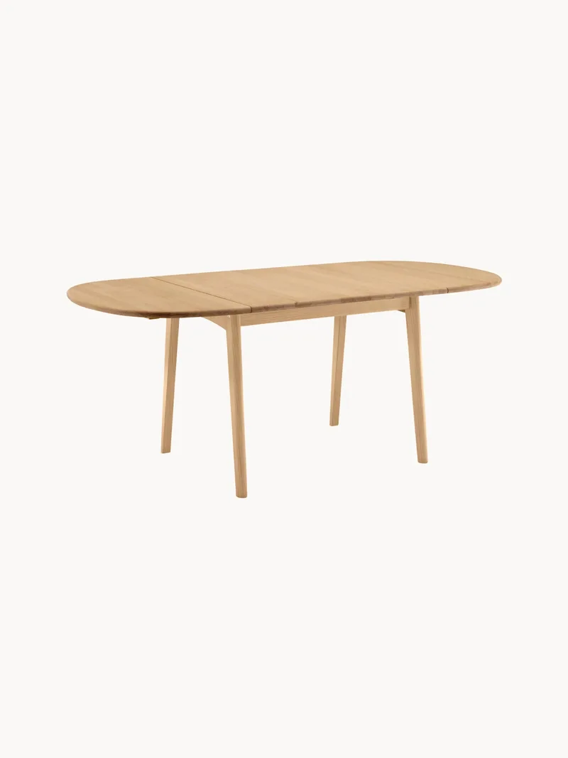 Uitschuifbare ovale eettafel CH002 van eikenhout, 90 - 188 x 90 cm de Carl Hansen & Søn – photo du produit